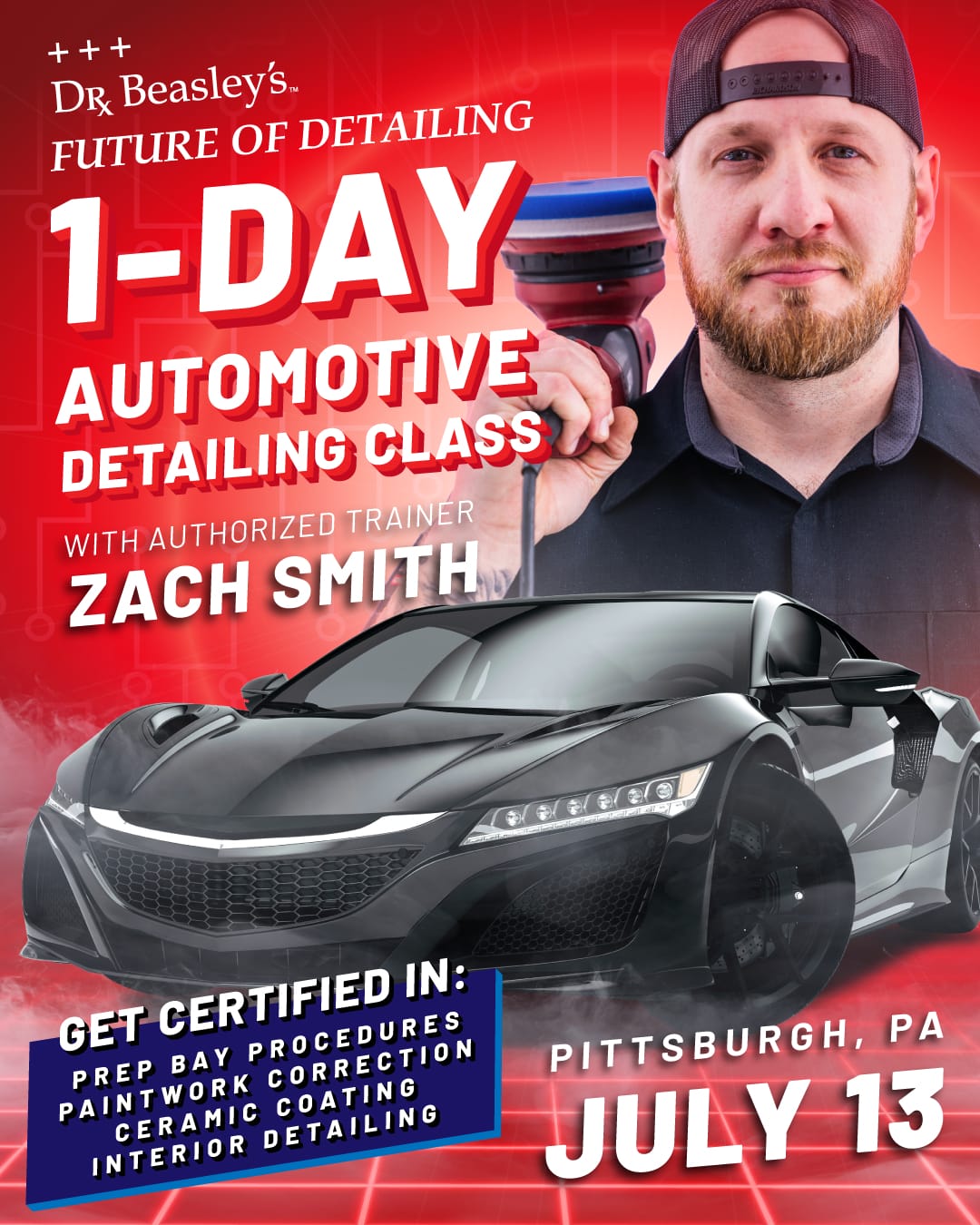 Future of Detailing — 1-Day Auto Detailing Class with Zach Smith (July 13, 2024)