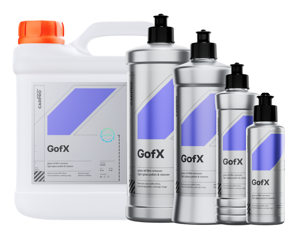 CARPRO GofX Glass Polish by Hand or Machine