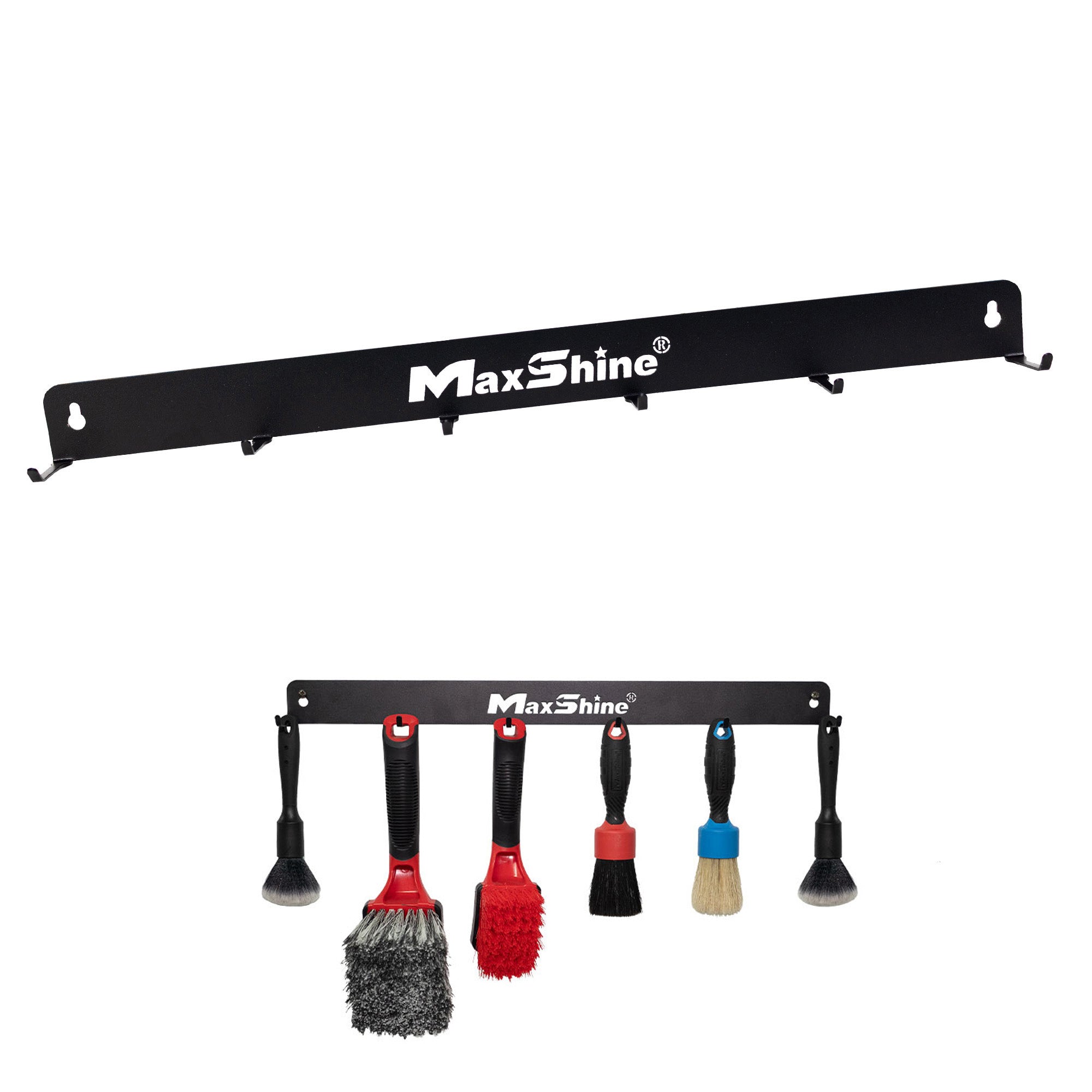 Wall Brush Holder | Detailing Brush Hanger - 6 Brushes