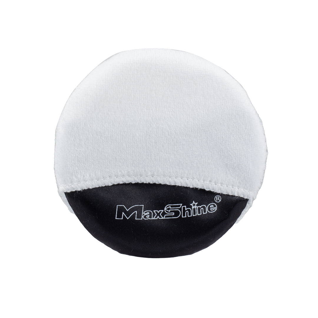 Finger Hold Microfiber Wax Applicator Pad - 4 Pack
