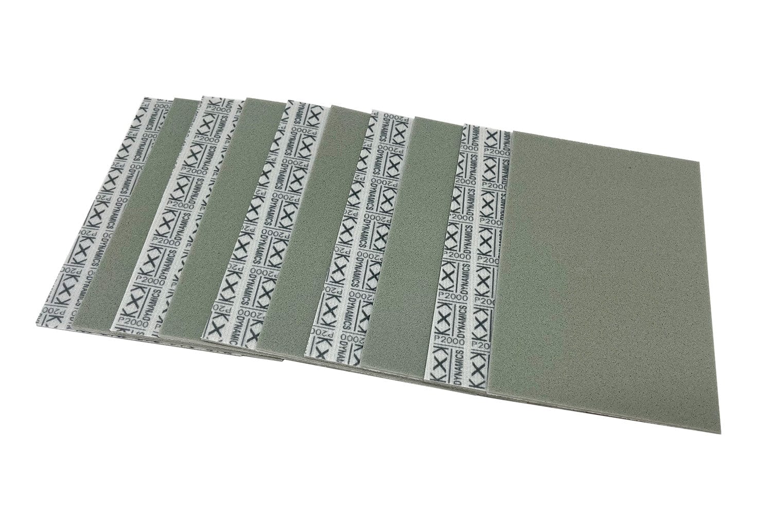 [P-2000] Sanding Sheets by KxK Dynamics 2000 grit (6"x4") 10 pack