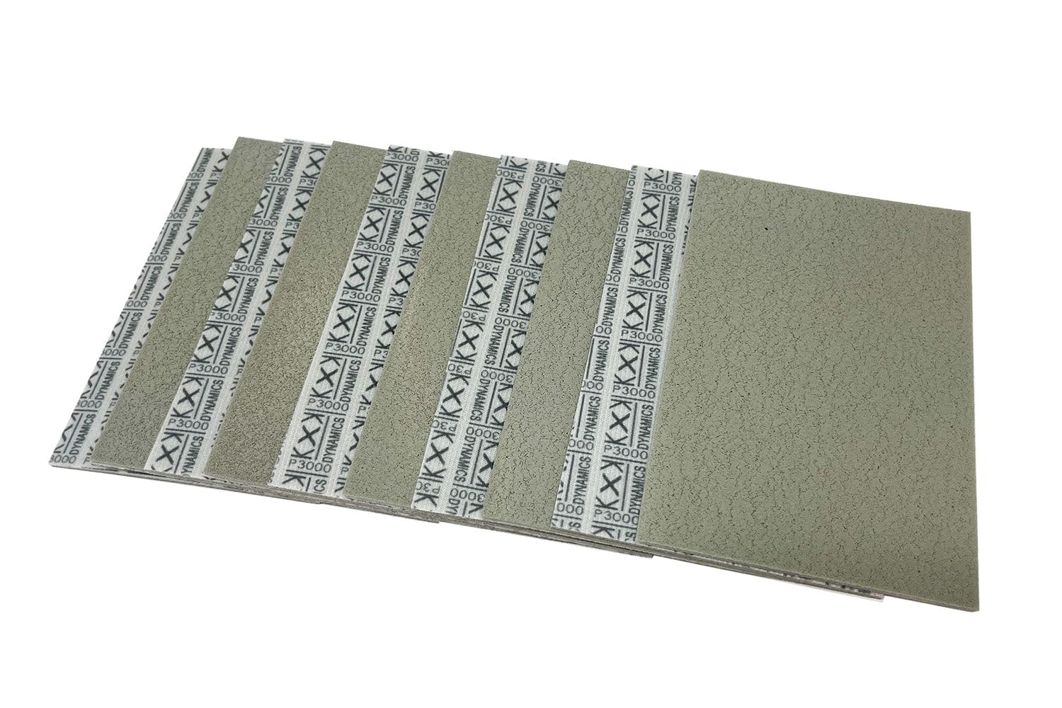 [P-3000] Sanding Sheets by KxK Dynamics 3000 grit (6"x4") 10 pack