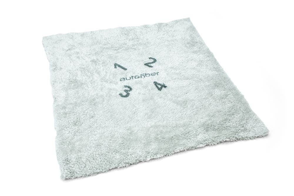 CASE: [Korean Quadrant Wipe] Plush Microfiber Coating Leveling Towel (16 in. x 16 in., 350 gsm) (12/10-packs, 120 total)