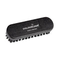 [Leather Brush] - Black 135x41mm with Silver Logo
