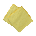 MF1Y - Yellow Microfiber Detail Towel - Edgeless - 16" x 16"