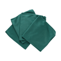 MF2G - Dark Green Microfiber Glass Towel - 16" x 16"