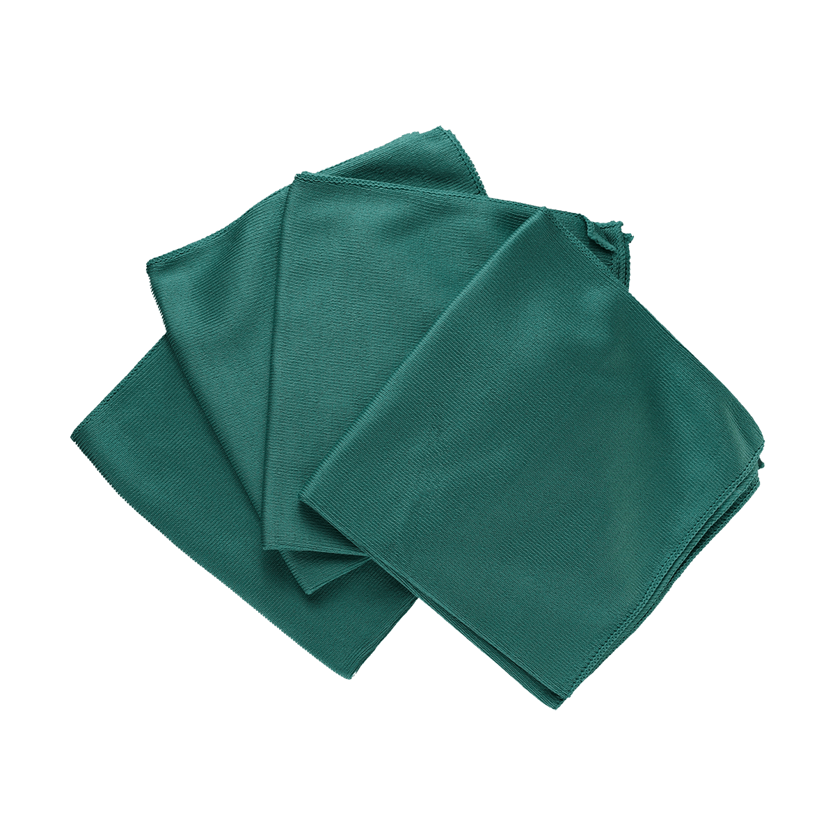MF2G - Dark Green Microfiber Glass Towel - 16" x 16"