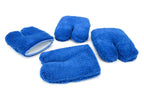 [Wheel Fingers] Microfiber Rim and Wheel Half Mitts (4.5 in. x 6 in.) 4 pack