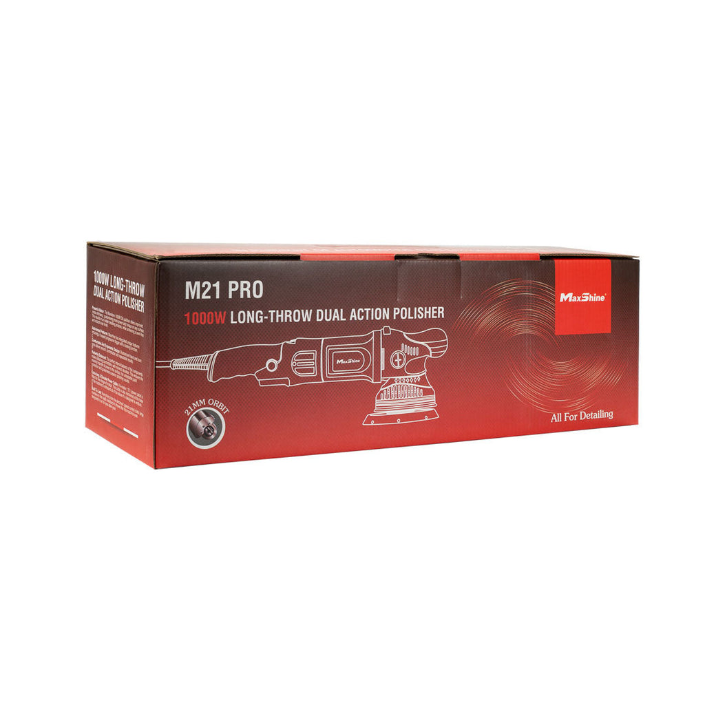 Random Orbital Polisher | M21 Pro - 6in Plate, 21mm Throw, 1000W