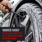 Microfiber Soft Wheel Brush with Replaceable Cover