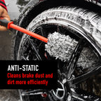 Microfiber Soft Wheel Brush with Replaceable Cover