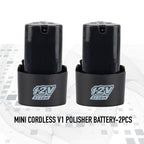 Mini Cordless Polisher Battery - 2 Pack