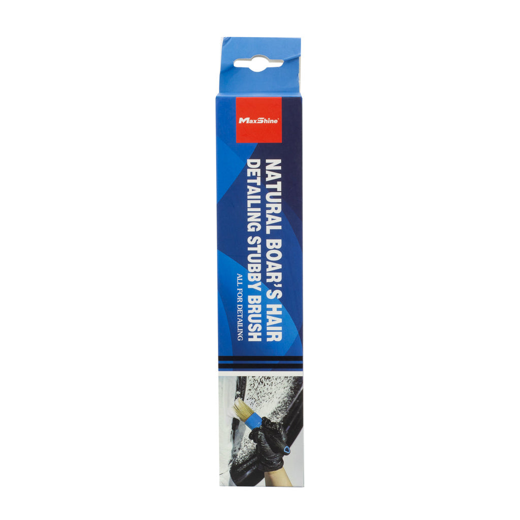 Stubby Brush - Boar Hair & Mixed Bristle