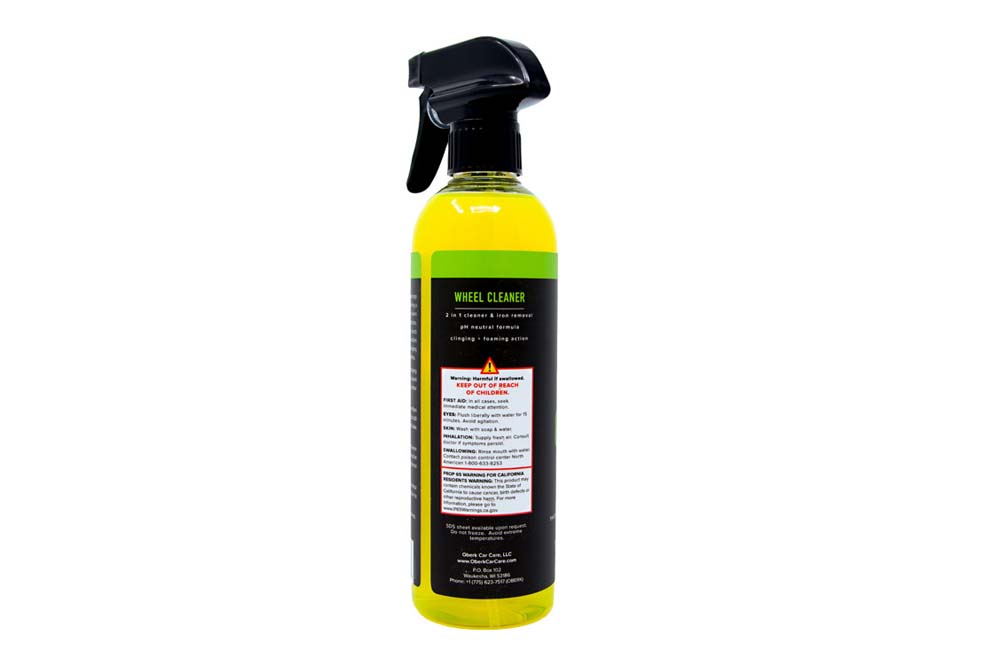 [2 in 1 Wheel Cleaner] and Iron Remover