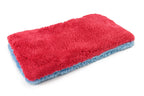 CASE [Double Wide] Extra-Long Microfiber Wash Pad (9"x16") Blue/Gray (50/singles)