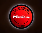 MaxShine Garage Logo and Sign