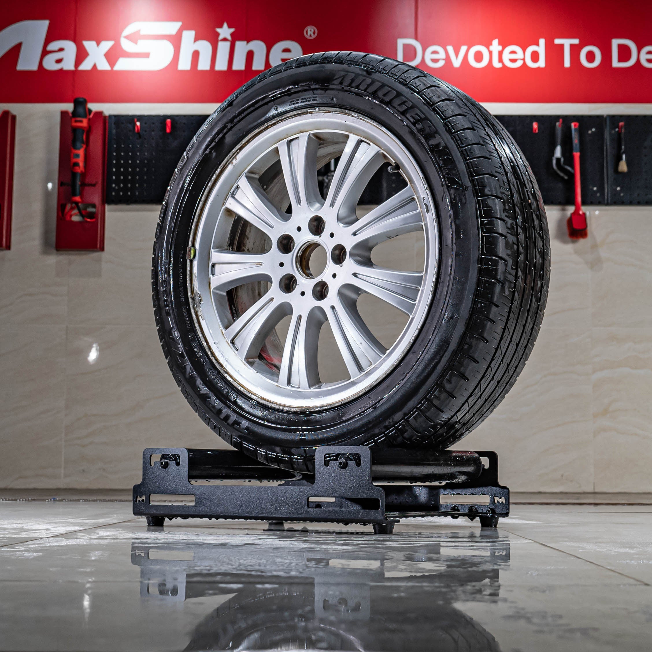 Wheel Stand Tire Roller