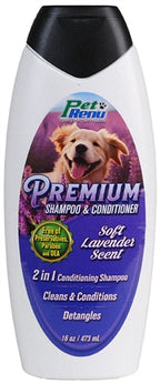 PET RENU PREMIUM SHAMPOO & CONDITIONER - 16 oz.
