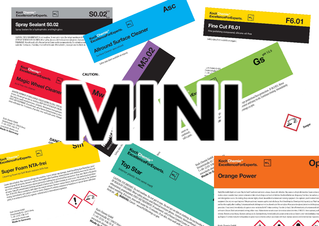 Mini Product Label 2.82" x 2"
