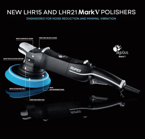 RUPES BigFoot LHR21 Mark V | Tool Only | FREE 5hr POLISHING CLASS w/PURCHASE