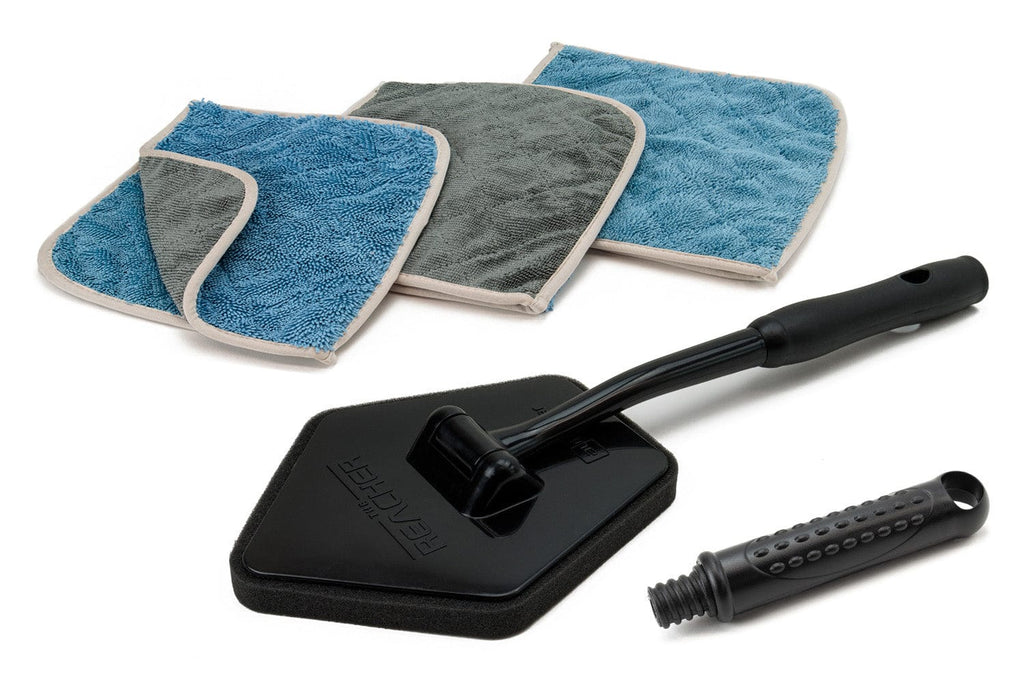 CASE: retail [The Reacher] GPT Glass Kit - Reacher Extension Tool + Glass Perfect Towels (3 pack) (12/kits)