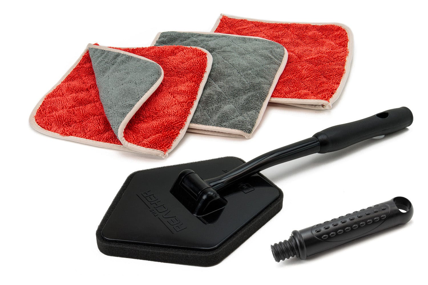 CASE: retail [The Reacher] GPT Glass Kit - Reacher Extension Tool + Glass Perfect Towels (3 pack) (12/kits)