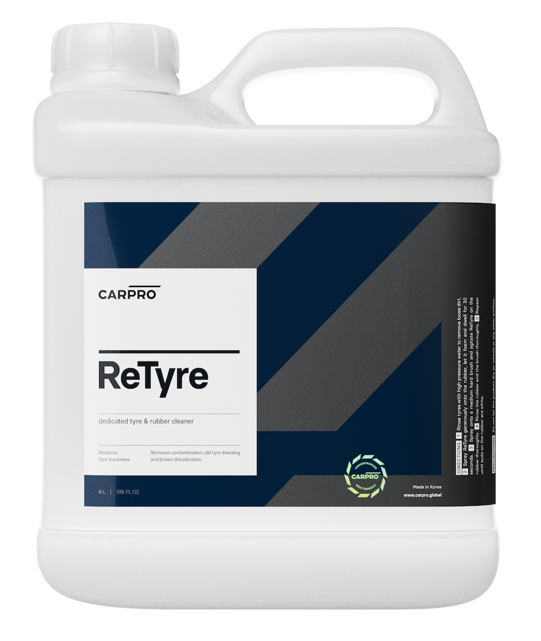 CARPRO ReTyre Tire & Rubber Cleaner 1 Gallon