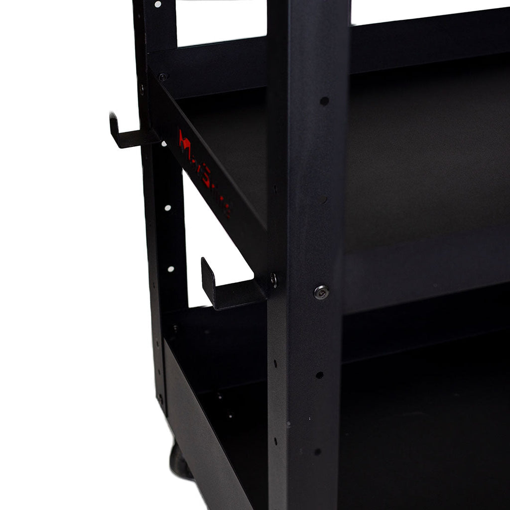 Rolling Detailing Cart - Coated Steel