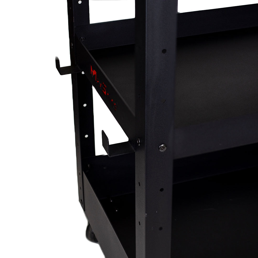 Rolling Detailing Cart - Coated Steel