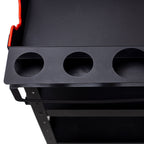 Rolling Detailing Cart - Coated Steel