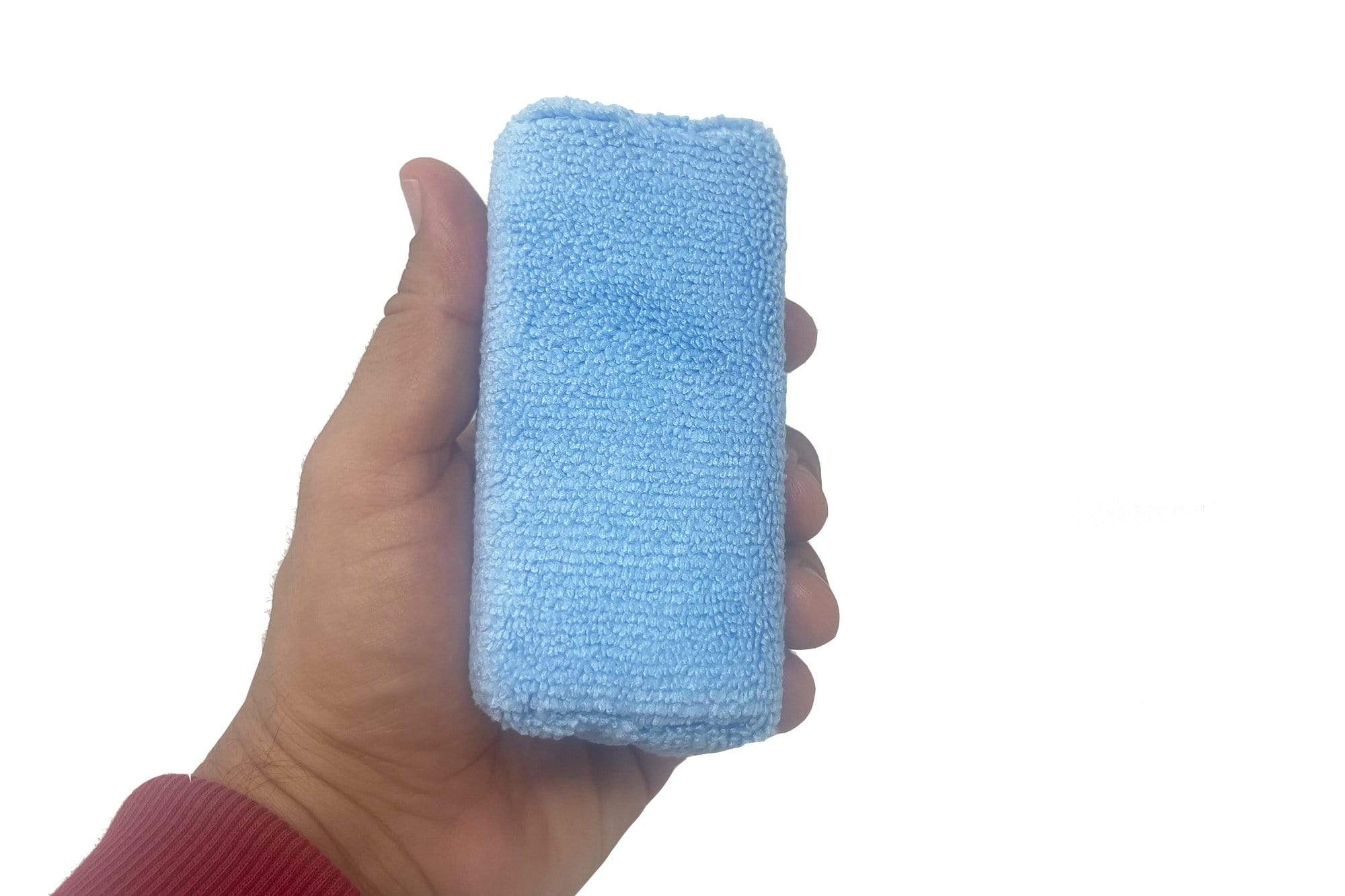 [Block Sponge] Narrow Microfiber Terry Sponge Applicator (4 in. x 2 in. X 2 in.) 12 pack