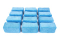 [Block Sponge] Narrow Microfiber Terry Sponge Applicator (4 in. x 2 in. X 2 in.) 12 pack
