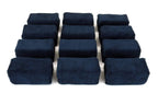 [Block Sponge] Narrow Microfiber Terry Sponge Applicator (4 in. x 2 in. X 2 in.) 12 pack