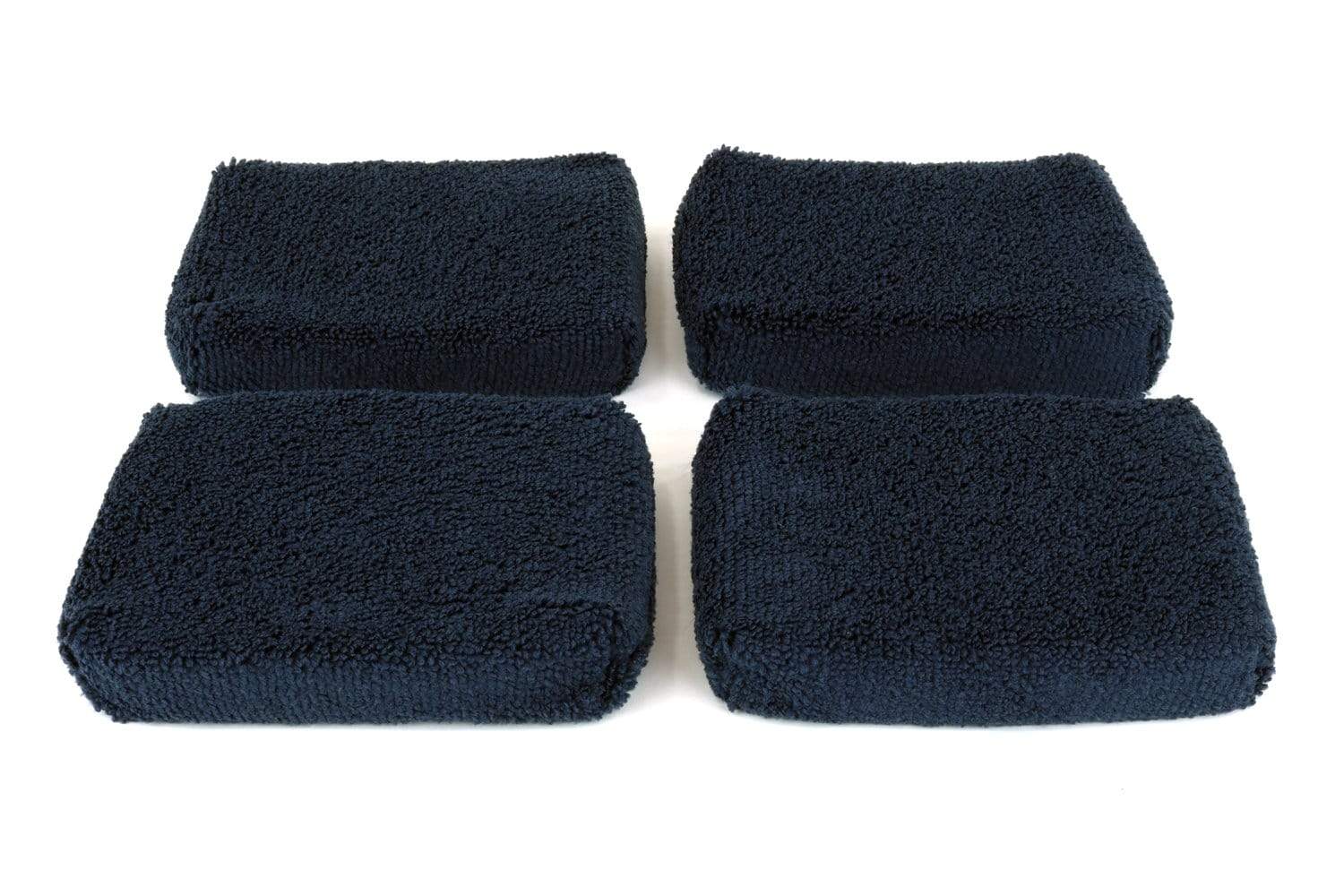 [Block Sponge] Thin Microfiber Applicator Pad (5 in. x 3.5 in. x 0.75 in.) 4 Pack
