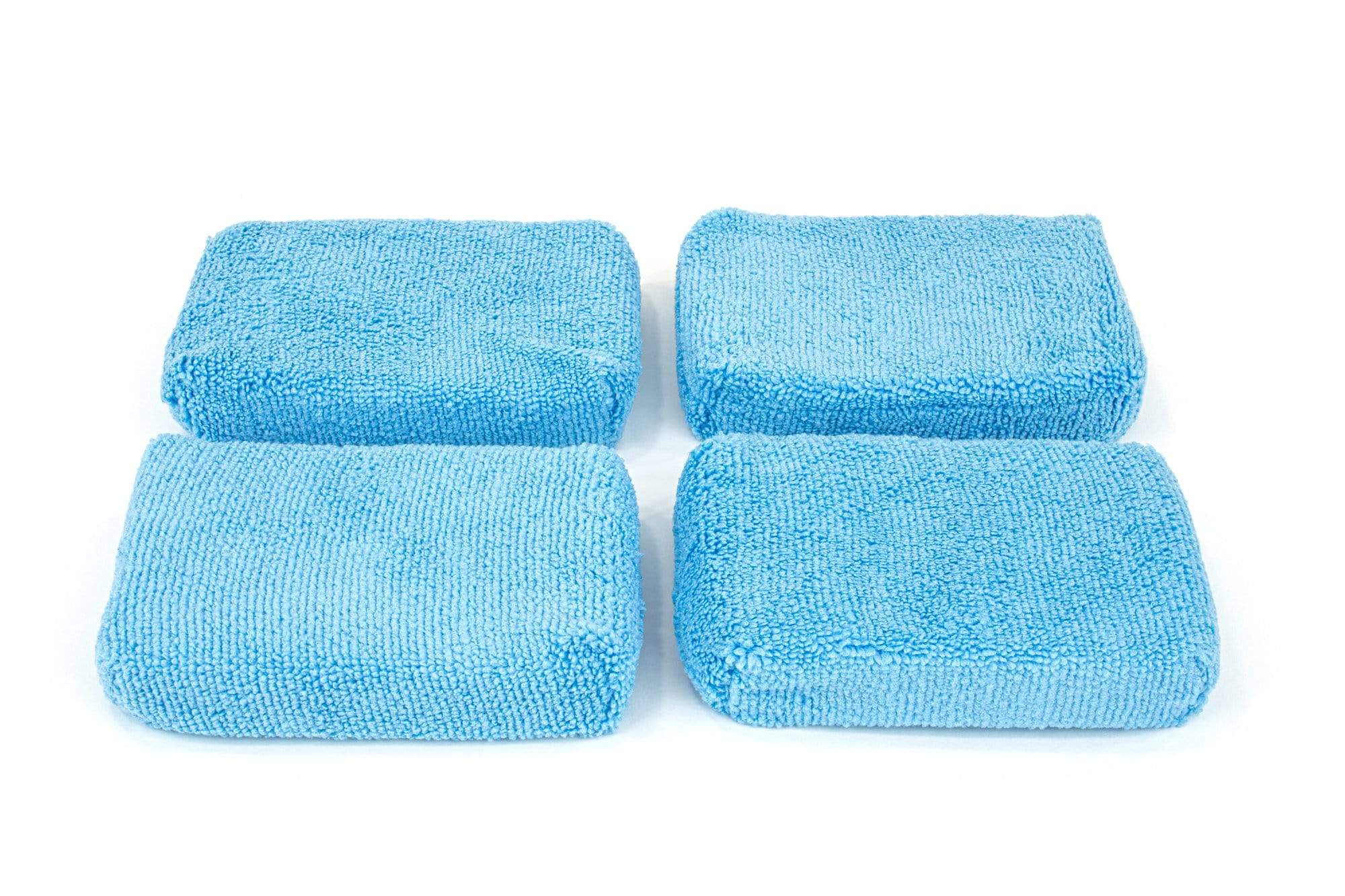 [Block Sponge] Thin Microfiber Applicator Pad (5 in. x 3.5 in. x 0.75 in.) 4 Pack