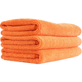 Bead Maker - Premium MF Towel - 16"x16" - Orange 3 Pack (550 GSM)