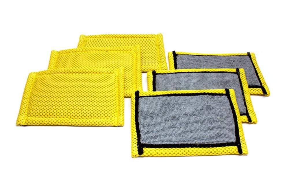 [Skinny Scrubber] Leather and Interior Gentle Scrubbing Sponge (6 in x 4 in) 6 pack