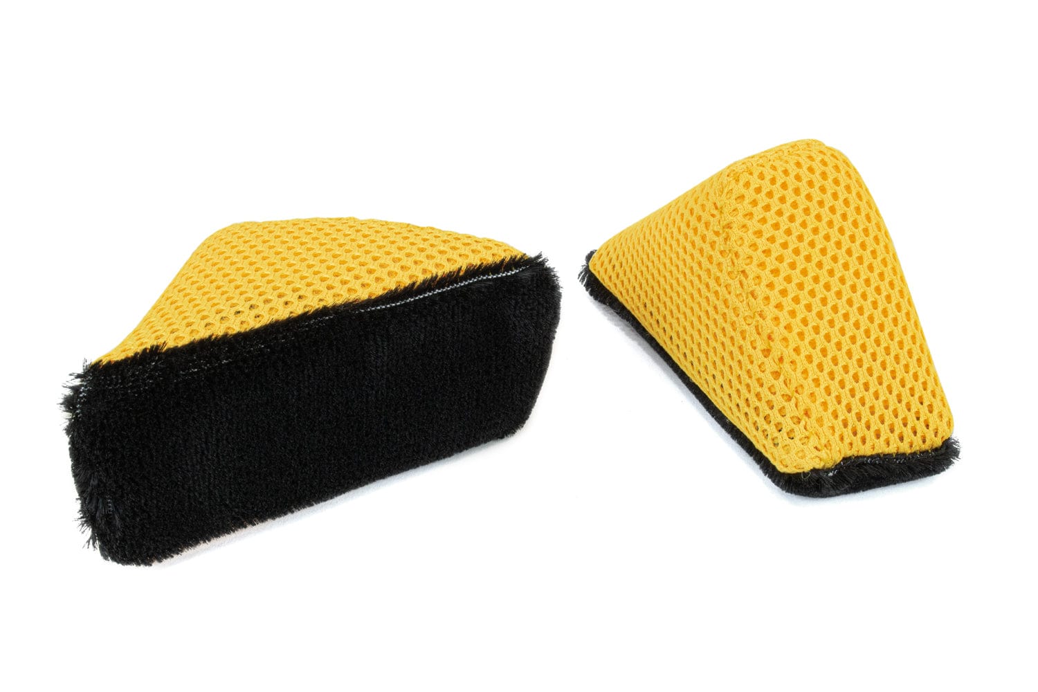 [Scrub Ninja] Wedge Scrubber - For Leather, Vinyl and Plastic -(5 in. x 2.5 in. x 2 in.)- 2 pack