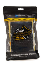 [Scrub Ninja Max XL] Interior Scrubber Sponge - with Elastic Strap (6.5 in. x 4.5 in.) - 2 pack