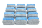Mini [Saver Applicator] Terry Microfiber Coating Applicator Sponge with Plastic Barrier  - 12 pack