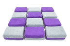 Thick [Saver Applicator] Terry Microfiber Coating Applicator Sponge with Plastic Barrier  - 12 pack