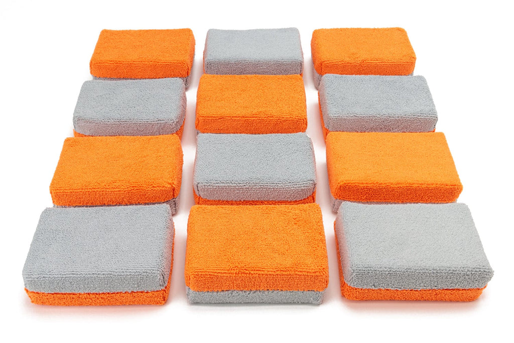 CASE: retail [Saver Applicator] Terry | Thick 5"x3.5"x1.75" in retail boxes (12/12-packs, 144 total)