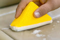 [Scrub Ninja] Wedge Scrubber - For Leather, Vinyl and Plastic -(5 in. x 2.5 in. x 2 in.)- 2 pack