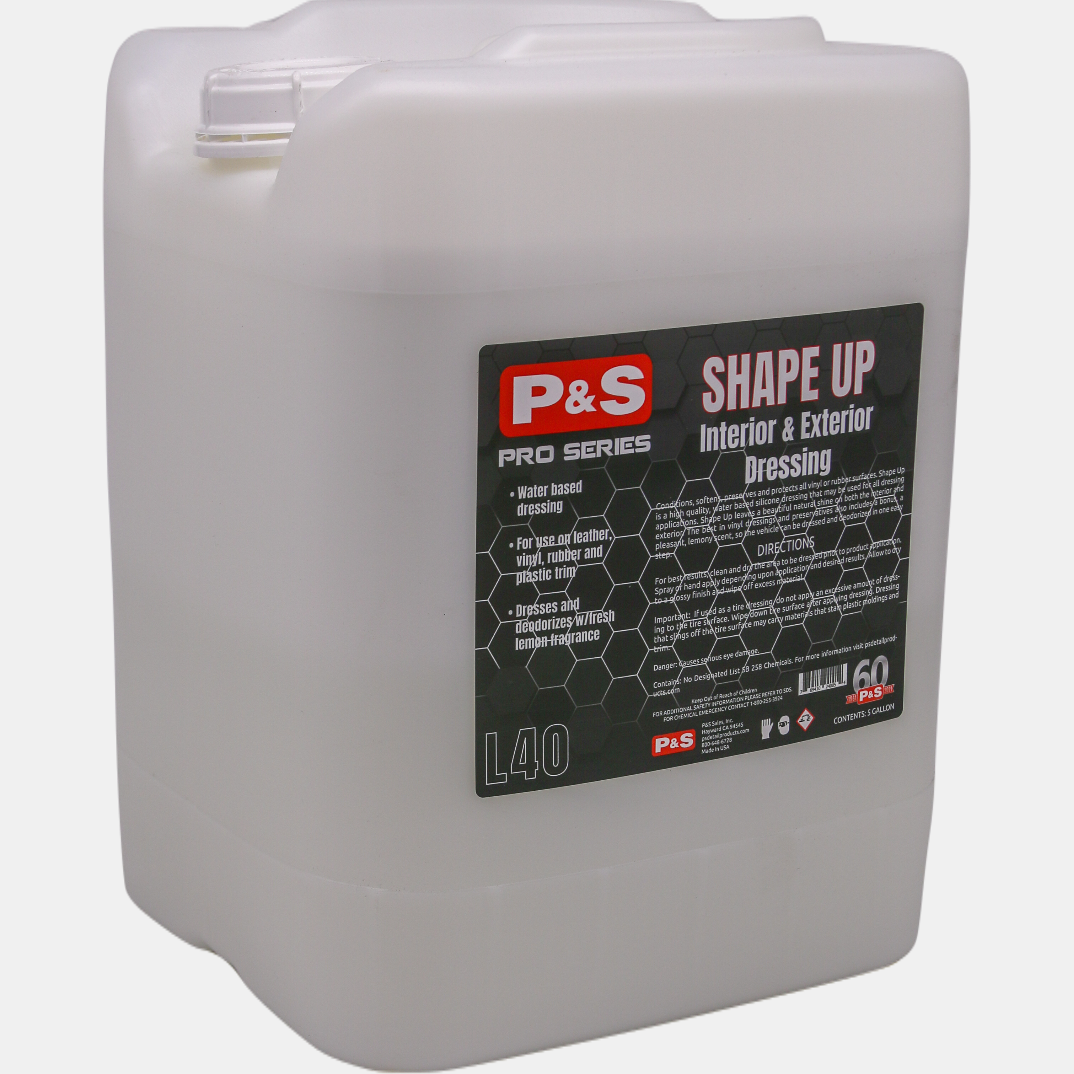 Shape-Up, Vinyl/Rubber Dressing
