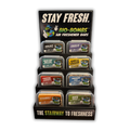 Stairway to Freshness Display w/ Clear Cases