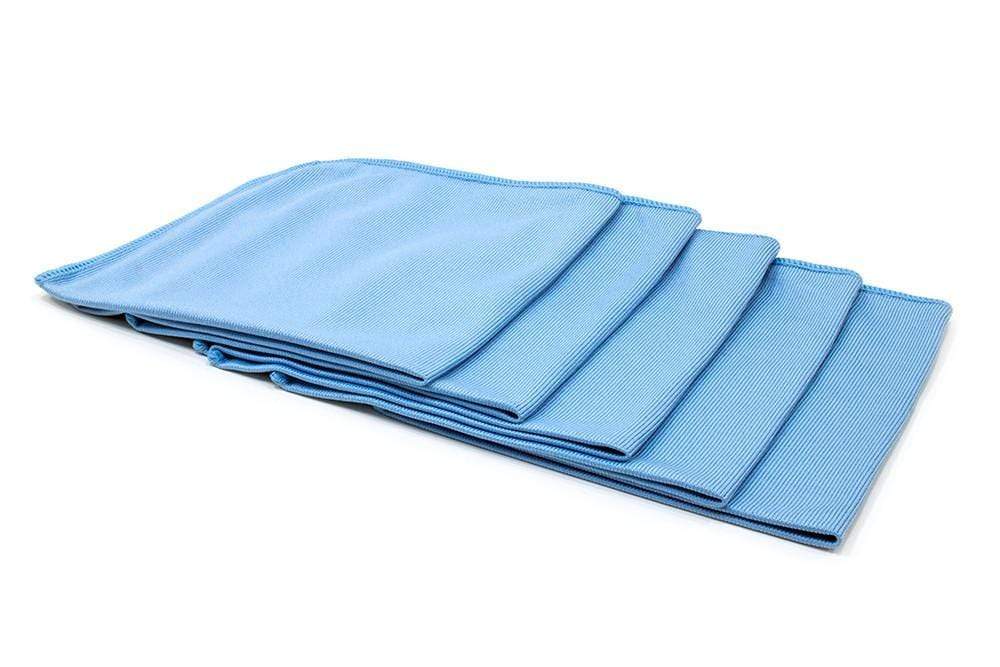 [Smooth Glass] Microfiber Window and Mirror Towel (16 in. x 16 in., 260 gsm) 5 pack