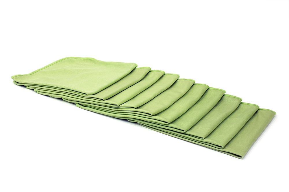 [Smooth Glass] Microfiber Window and Mirror Towel (16 in. x 16 in., 260 gsm) 10 pack