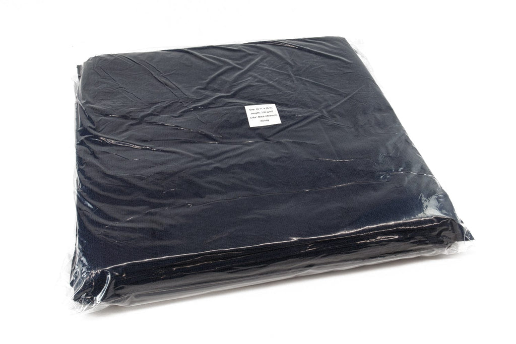 CASE [Utility 230v] Lightweight Edgeless Microfiber Cleaning Towel 16"x16" - Vacuum Packed (10/30-pack, 300 total)