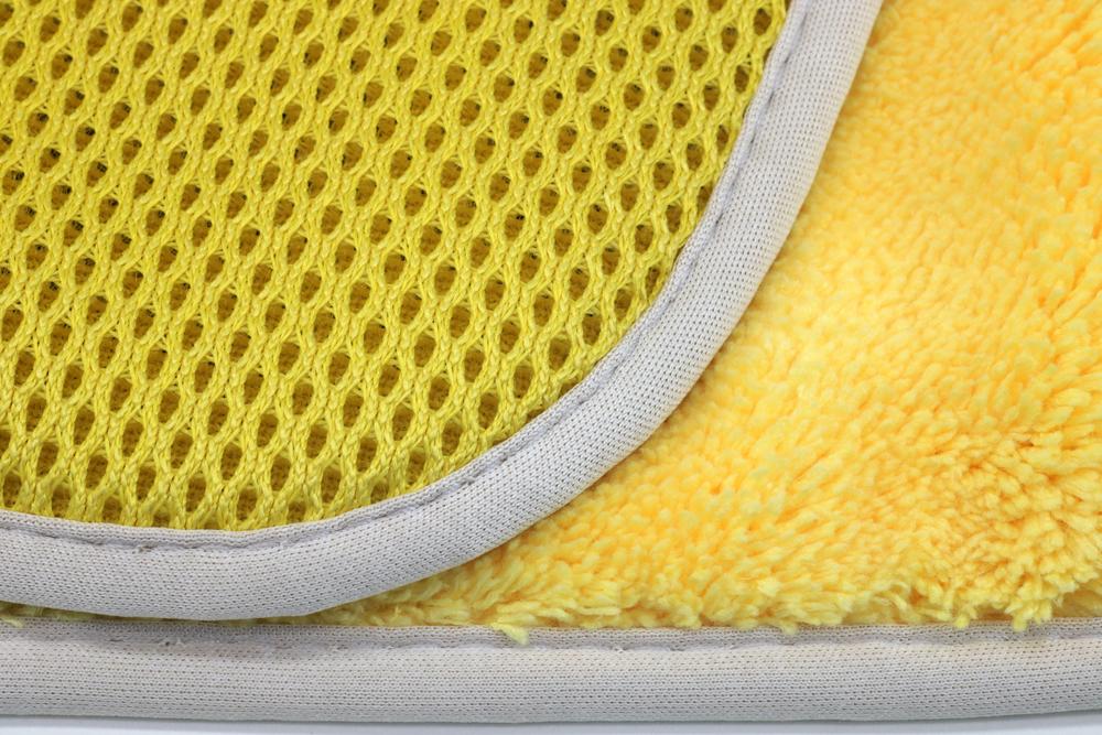 [Multi Flip] Four Weave Microfiber Towels - Mesh | Twist | Plush | Waffle (8 in. x 8 in., 500/400/360/300 gsm) 3 pack