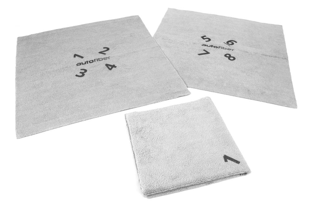 [Quadrant Wipe] Microfiber Coating Leveling Towel (16 in. x 16 in., 390 gsm) - 10 pack